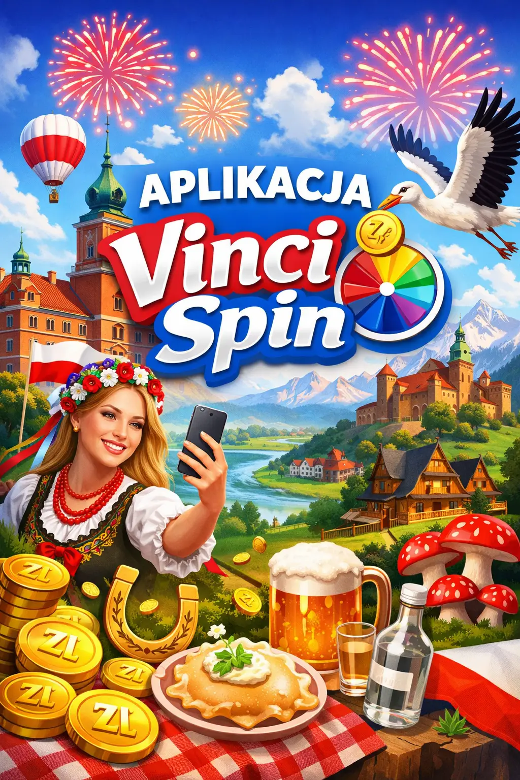 VinciSpin Aplikacja — APK na Android lub Graj na iOS bez Instalacji